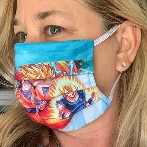 Dragon Ball z face mask